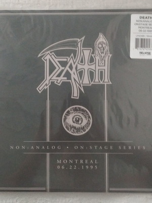 Death Non Analog On Stage Series Montreal 06-22-1995 LP new, metal