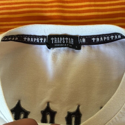 Trapstar T-shirt like new, white, size M