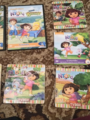 Dora DVD с дублаж употребявани, комплект от 30