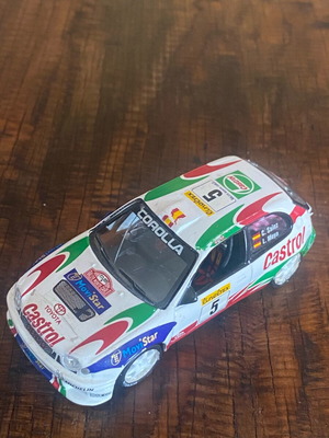 Toyota Corolla WRC 1998 1:43 model car like new