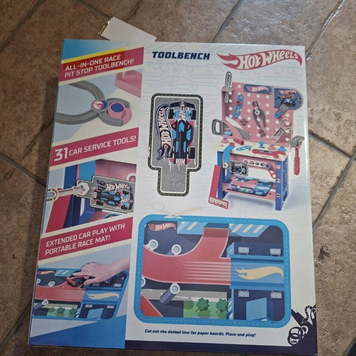 Hot Wheels toolbench toy