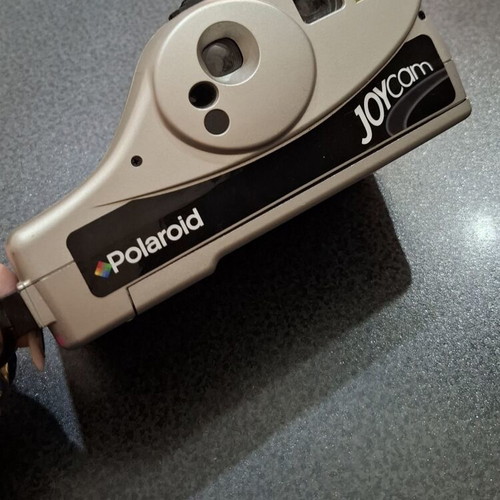 Polaroid JoyCam 500 vintage instant camera 1999 silver edition like new