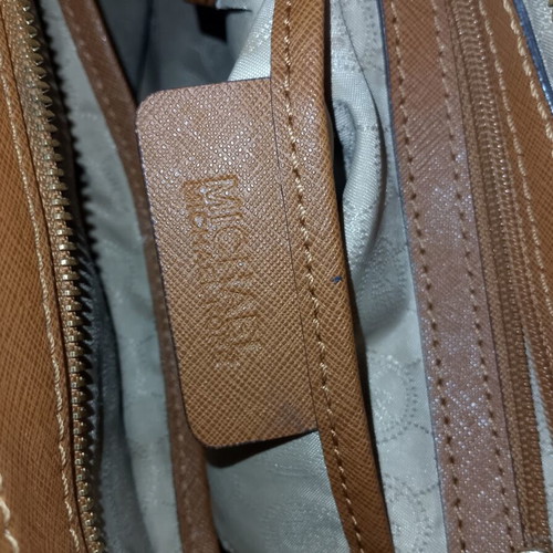 Michael Kors brown backpack