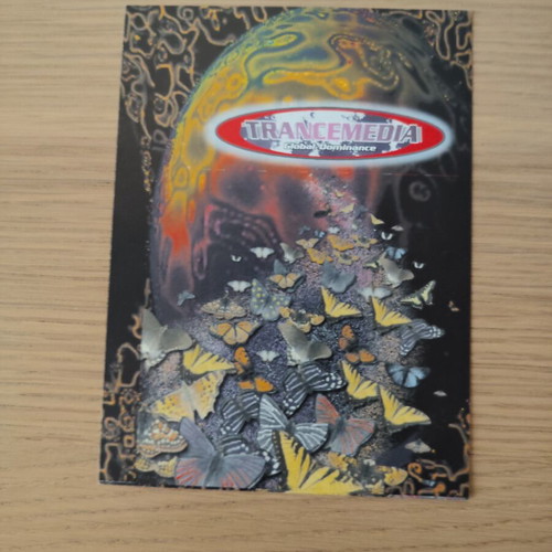 Trancemedia Global Dominance 1997 Rave Psytrance Flyer
