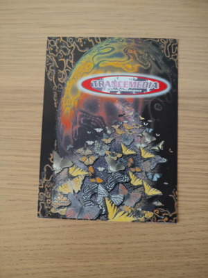 Trancemedia Global Dominance 1997 Rave Psytrance Flyer