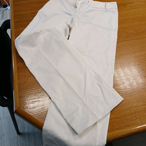 Lussile pants like new, white, size 46, S/M