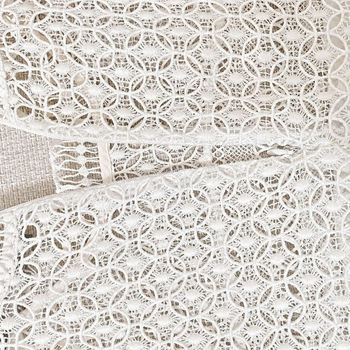 Zara Woman lace blouse size L, like new, off-white