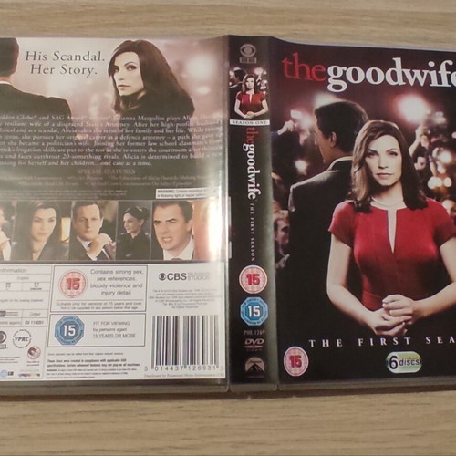The Good Wife Season 1 DVD like new with English subtitles