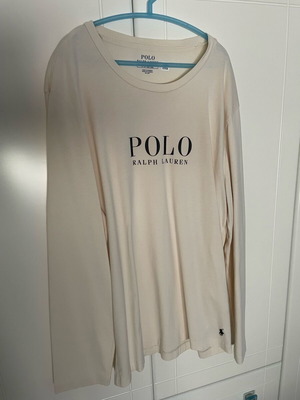 Polo Ralph Lauren men's shirt new, white and beige, size L