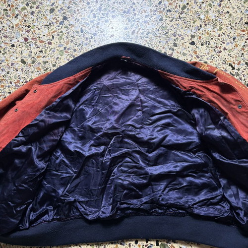 Vintage 1980s Made In Korea College Jacket men's small, like new