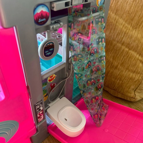 Barbie Camper Van Playset with Accessories and Original Box