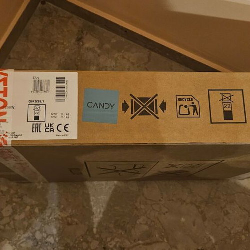 Candy CI642CBB/1 induction hob 2000W with lock function, new