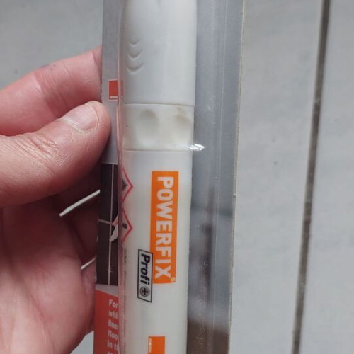 Grout pen white color new in packaging