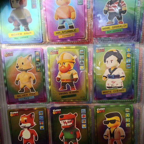 Stumble Guys special holo card collection 54 pcs 2024 series 2 like new