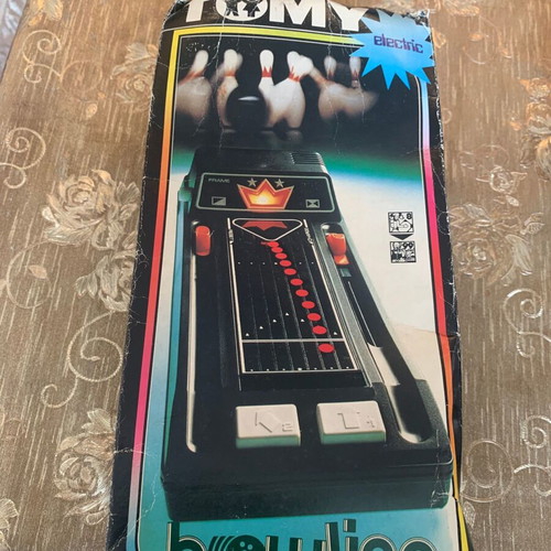 Tomy Electric Bowling винтидж колекционерска електронно-механична игра като нова