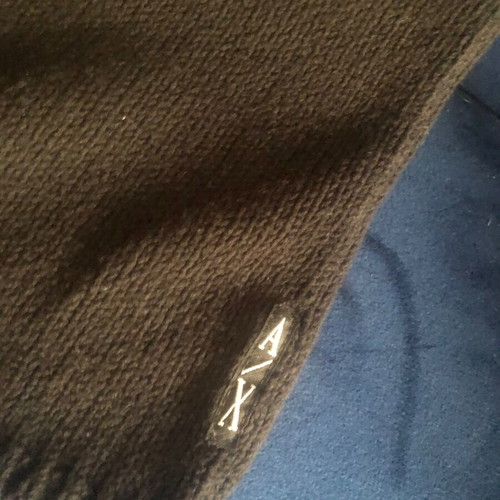 Armani knitted vest new, size M, black