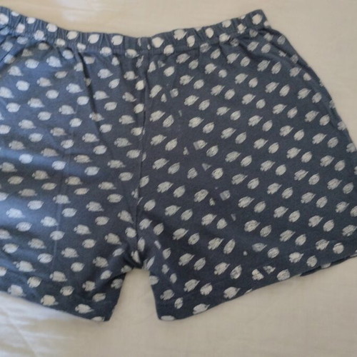 Girls' summer shorts size 9 years like new, blue