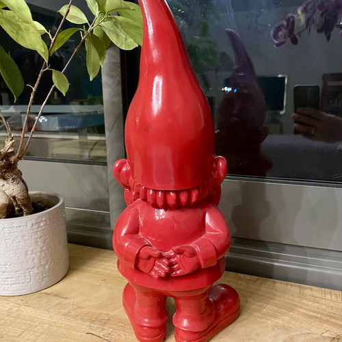 KARE Design decorative gnome red high-gloss new