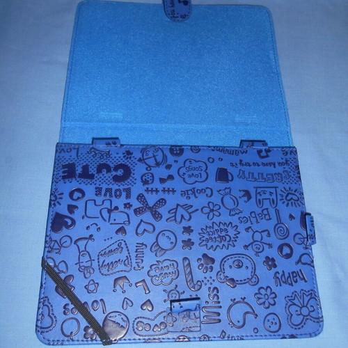 Tablet case like new, dimensions 23x17 cm