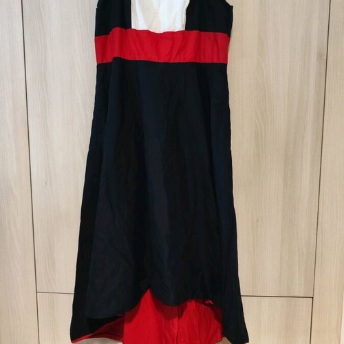 Tailored dress three colors like new, size large-x large, gabardine fabric