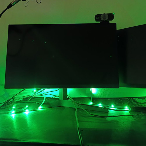 TV Backlight 2m USB RGB LED ambient light new