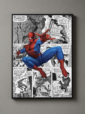 Spider-Man framed poster new, 30x40 cm