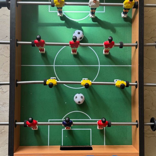 Children's Foosball Table and Hockey Game Set like new