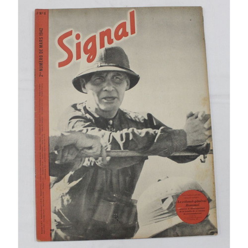 Signal German army magazine used, issue 6 of 1942