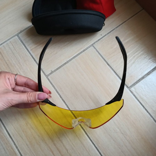 Browning shooting protective glasses yellow-black, like new