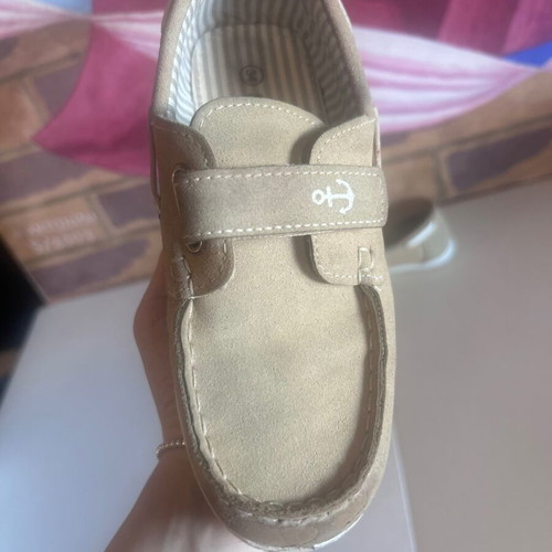 Orchestra Saxo Blues beige kids moccasins boat shoes size 34 used
