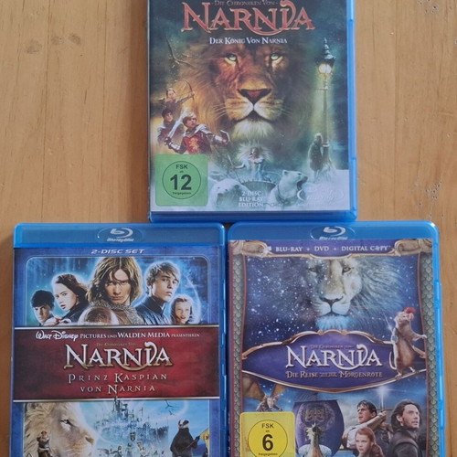 The Chronicles of Narnia Trilogy Blu-Ray set like new