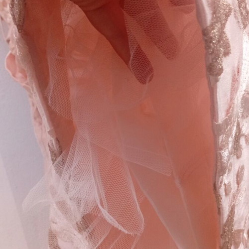 Angelo formal dress like new, size XL, knee length with tulle