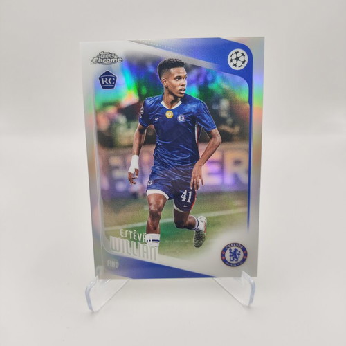 2025-26 Topps Chrome Estevao Willian RC Refractor Chelsea card