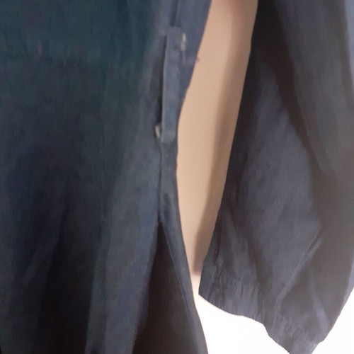 Denim dress new, slim alpha line, blue, size S