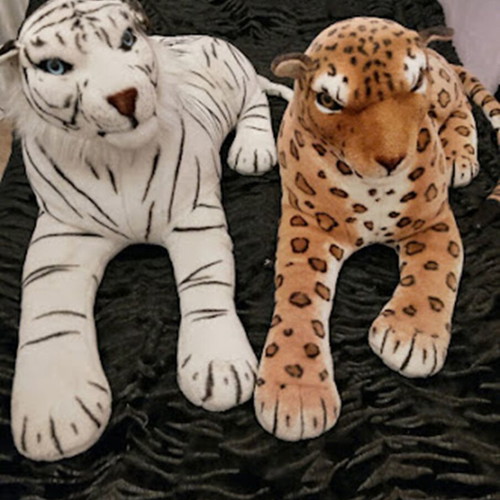 Large plush tigers, set of 2