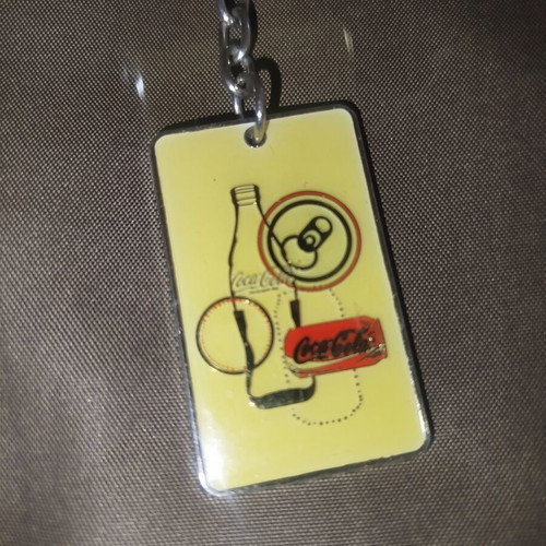 Coca Cola keychain used
