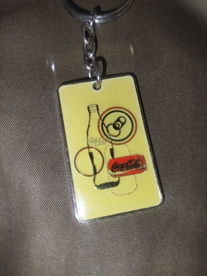 Coca Cola keychain used