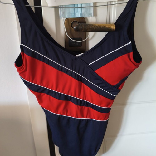 Swimsuit new, blue and red, size XXS