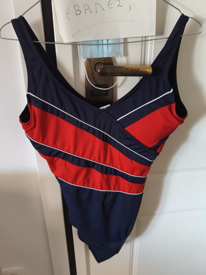 Swimsuit new, blue and red, size XXS