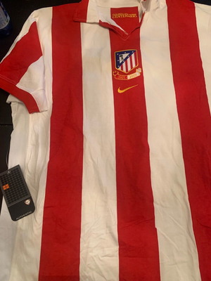 Nike Atletico Madrid XL Centenario 2003 jersey new with tags