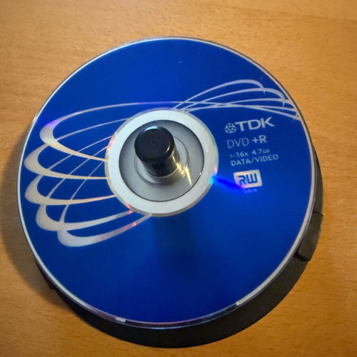 CD-R and DVD-RW like new, pack of 24 pieces