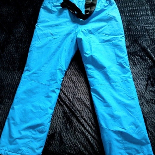 Tech Shell blue ciel wintersports pants no L like new, waterproof