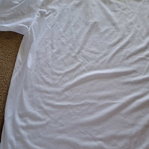 Tennis dry-fit shirt size M like new, white men's sportswear
