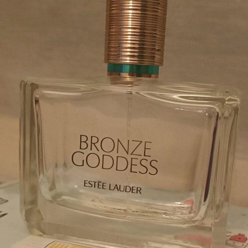 Bronze Goddess empty bottle used 100ml Estée Lauder