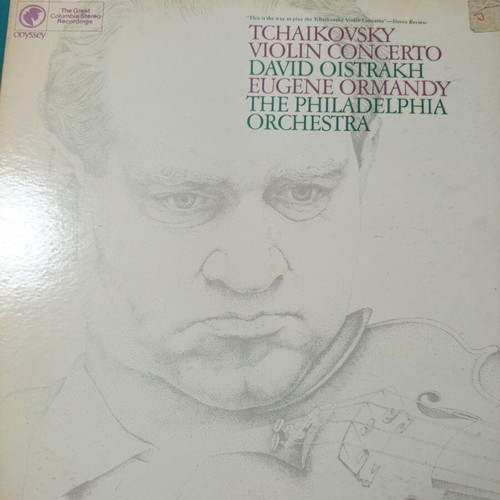 Tchaikovsky Violin Concerto vinyl like new, classical genre