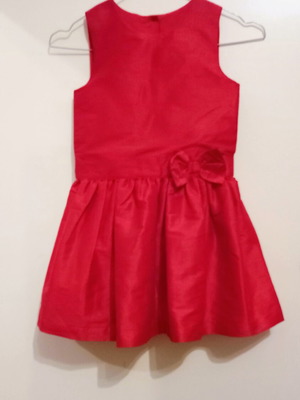Mothercare red dress like new, size 7 years