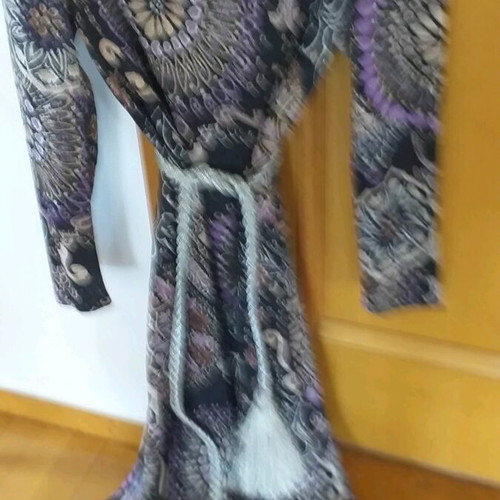 Long lamé evening dress No 46 like new