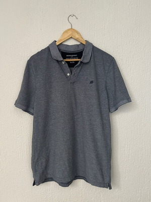 Banana Republic polo shirt like new, 100% cotton, blue, XL