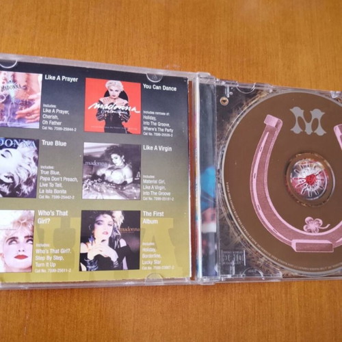 Madonna CD pack used with booklet and notes