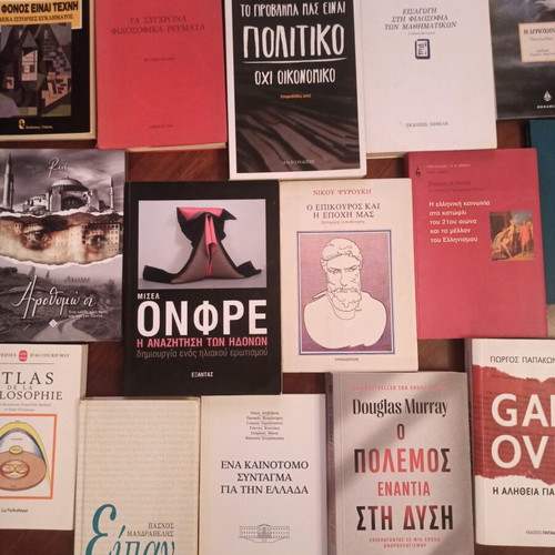 Books used, pack of 52, Greek and foreign language